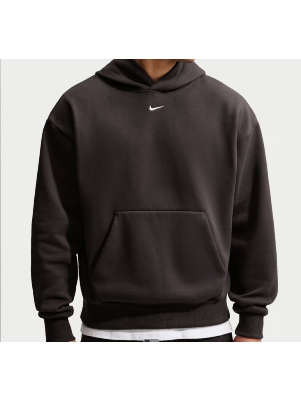 Nike Men's Solo Swoosh Pullover Brown Size S NEW WITH TAGS!